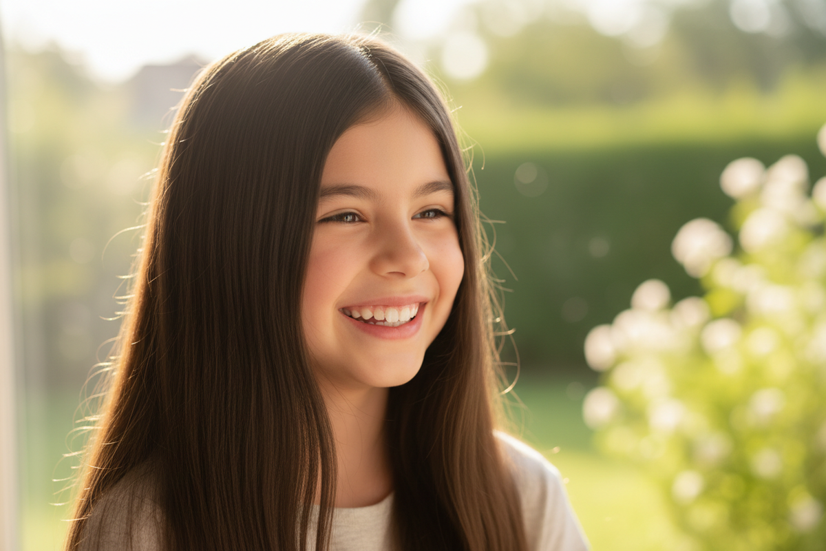 need straight thick hair